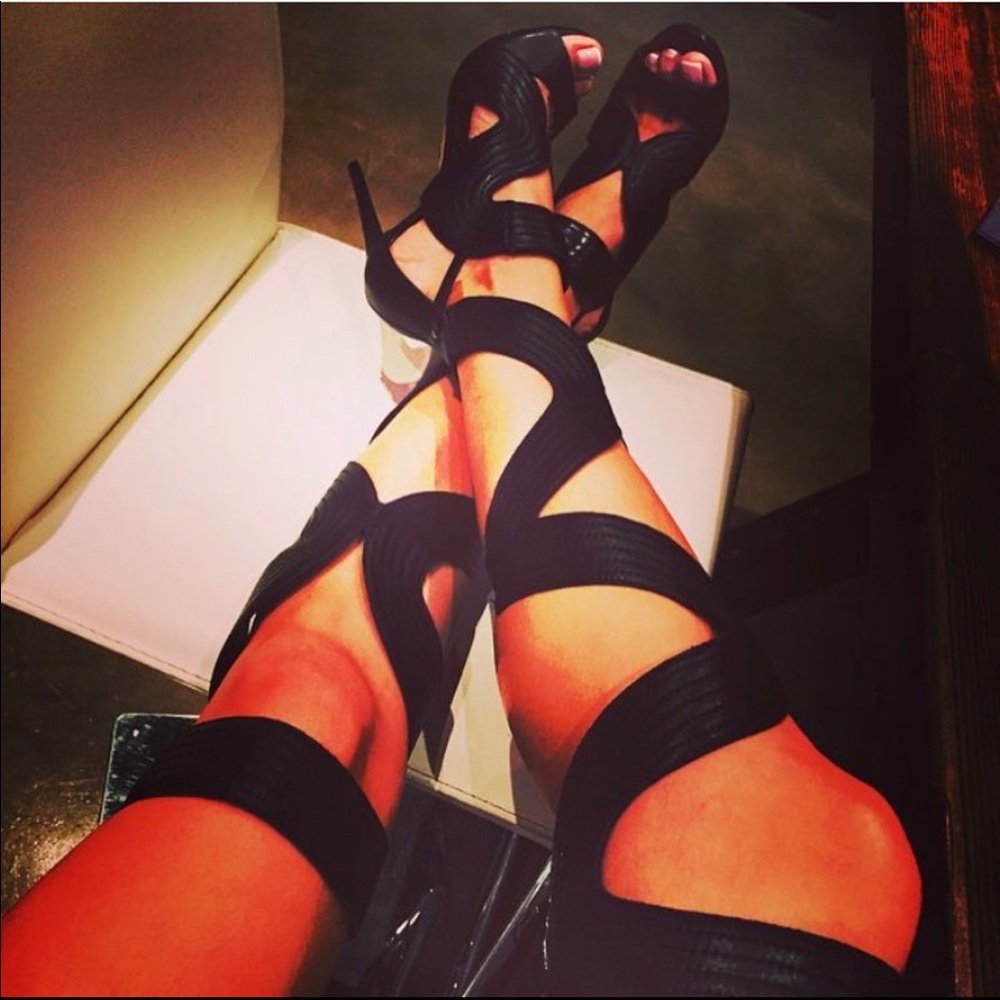 Schutz Black Heels